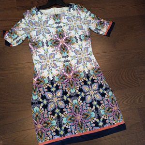 ~ NWT $128 Size 6, muli-color Eliza J Dress ~ Size 6~